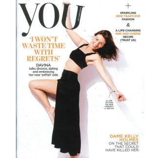 You Magazine: Dame Holmes, Davina McCall, Mark Heyes 30.12.18