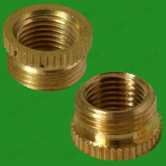 4x 1/2" 13mm Male To 10mm Female Brass Lamp Holder Thread Reducer Bush Adaptor