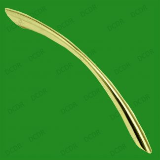 2x 96mm EPB Plated Brass Bow Door Drawer Handle, Cupboard, Cabinet, Kitchen