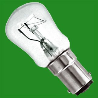 5x 15W Dimmable Clear Pygmy Light Bulb Lamp Small Bayonet Cap, B15d SBC