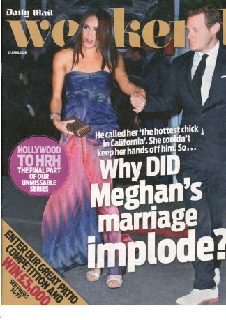 Daily Mail: Meghan's Previous Marriage, Lily James, Hollywood to HRH, 21.4.2018