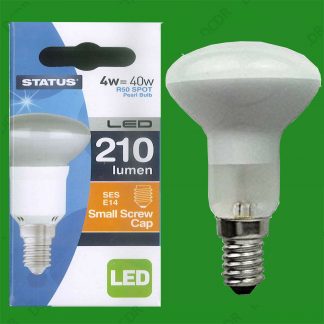 1x 4W R50 Reflector SES LED Low Energy Spot Light Bulb Lamp, Warm White