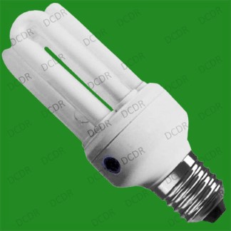 15W LOW / POWER ENERGY DUSK TILL DAWN SENSOR SECURITY LAMP LIGHT BULB E27 SCREW