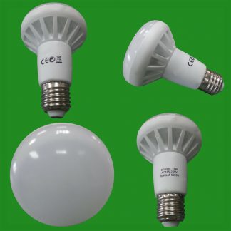 8x 13W R80 Reflector Spot Light LED ES Bulb E27 Daylight White 6500K Lamp 1040lm