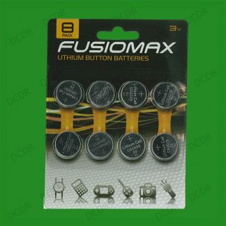 8x Heavy Duty 3v Lithium Cell Coin Button Battery, CR2032 CR2025 CR2016