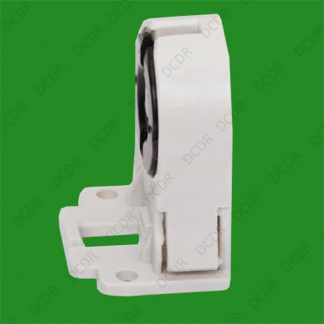 25x T8 Base Fluorescent & LED Tube Lamp Holder Socket Snap-In, Slide-On Fitting