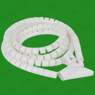 2.5m White Cable Tidy With Quick Install Tool, Office, Cables, PC, MAC, Printer