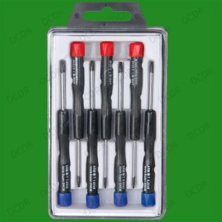 7 Piece Precision Electronic Torx Screwdrivers Tool Set, T5 T6 T7 T8 T9 T15
