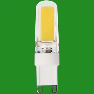 6x 3W G9 Capsule LED Dimmable Instant On Light Bulb Lamp Halogen Replacement