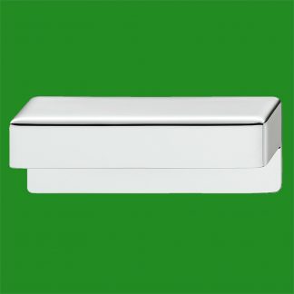 2x Polished Chrome Monza Pull Handle Cabinet, Draw, Wardrobe Zinc Alloy 94mm