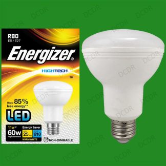 2x 11W R80 810lm LED Ultra Low Energy Reflector Spotlight Bulb ES E27 Light Lamp