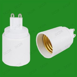 20x G9 To Edison Screw ES E27 Light Bulb Adaptor Lamp Socket Converter Holder