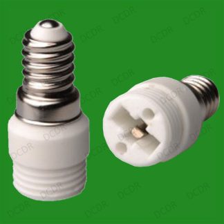 20x Small Edison Screw SES E14 To G9 Light Bulb Adaptor Socket Converter Holder