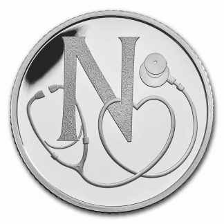 2018 UK 10p Coin N- National Health Service (NHS) A-Z Alphabet Ten Pence