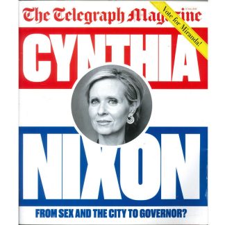 Telegraph: Cynthia Nixon NYC Governor ? Michael Deacon, Agatha Christie, 12.5.18