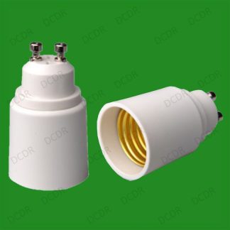 30x GU10 To Edison Screw E27 ES Light Bulb Socket Lamp Adaptor Converter Holder