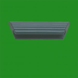 12x Dark Grey Plastic D Shape Pull Handle Cabinet, Draw, Wardrobe 105mm