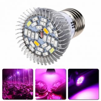 1x E27 LED 28W Full Spectrum Grow Light Growing Lamp Light Bulb For Flower Plant