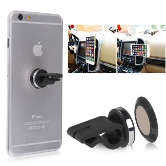 Car Air Vent Clip On Magnetic Mobile Phone, Tablet, GPS Dash Holder Mount Kit
