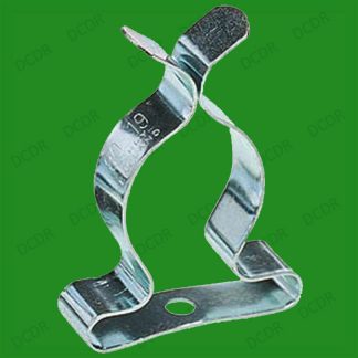 2x T16 Terry Clips 2" Tube Holders, 51mm, Pipe Fastener Tool Storage Receptacle