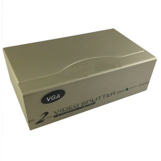 Nikkai 2-Way VGA Monitor Splitter Converter Ultra HD TV 1080p 4K2K 1 in 2