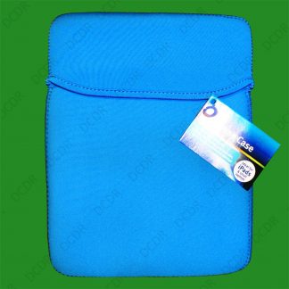 1x Light Blue Neoprene Protective Carry Case for Ipads & Tablets & Small Laptops
