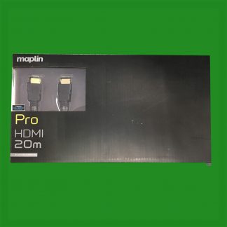 Maplin HDMI to HDMI Pro 20m v2.0 Cable Gold-plated HDTV UltraHD 1080p 4K2K 3D