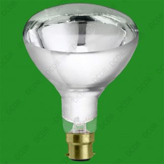 4x 250W Reflector R125 Infra Red Heat Lamp Clear B22 Light Bulb Catering Animals