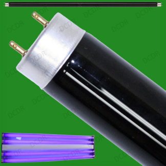 4x 20W T8 UV Ultraviolet Blacklight Fluorescent Tube Strip Lights 2ft BLB Lamps