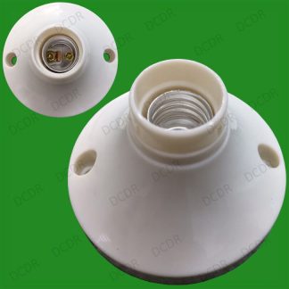 8x Small Edison Screw Socket SES E14 Light Bulb Holder Lamp Surface Fixing