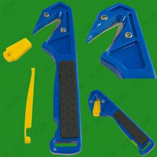6x Blue Robust Safety Slicer Box Strap Cutter Carton Opener Pallet Shrink Wrap