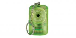 1x Green Personal Staff Panic Keyring Rape Attack Diabetic Security Alarm 100db