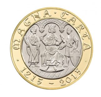 2015 UK £2 1215 - 2015 Magna Carta Two Pound Coin