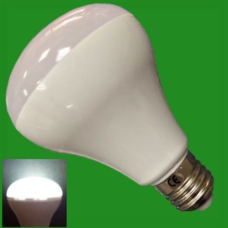 2x 6W R80 LED Ultra Low Energy Reflector 6500K White Spot Light Bulb ES E27 Lamp