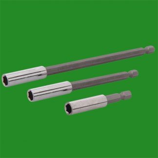 3 pcs Magnetic Quick Release 1/4 Inch Hex Screwdriver Bit Holder, 60, 100, 150mm