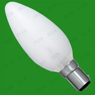 12x 40W Opal/Pearl Dimmable Incandescent Standard Candle Light Bulb SBC B15 Lamp