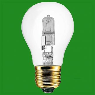 10x 60W(=85W) Clear Halogen GLS Energy Saving Light Bulb ES E27 Screw Lamp