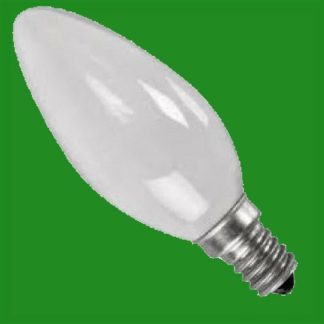 3x 60W Frosted Candle Incandescent Filament Dimmable Light Bulbs SES E14 Lamps