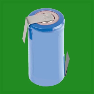 Maplin Rechargeable C Size Solder Tag Battery, Ni-CAD 2800mAh 50mm Tagged