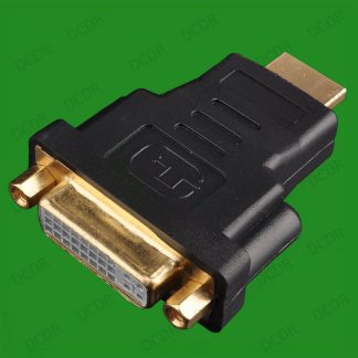 DVI DVI-I 24+5 Female to Standard HDMI Male Adapter for Graphic Card Video