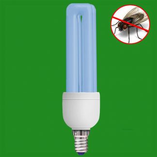 13W Ultraviolet BL368 UV Blacklight Insect Fly Bug Zap Killer E14 Bulb Lamp