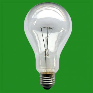 8x 300W Clear Filament GLS Large Bright Light Bulb Lamp ES E27 Edison Screw