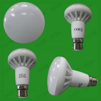 2x 13W R80 Reflector Spot Light LED BC Bulb B22 Daylight White 6500K Lamp 1040lm