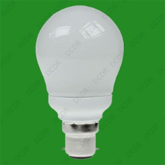 12x 15W BC B22 Micro A60 GLS CFL Light Bulb, Long Life Lamps 2700K Warm White