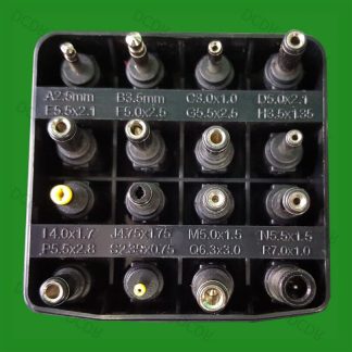 DC Minwa X-Type 2-pin Tip-Plug Adapter SET 5.5mm 5.0 4.0 3.5 3.0 2.5 2.35 option