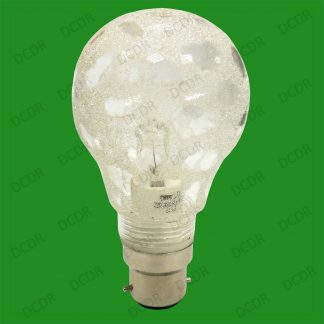 4x 28W Dimmable Halogen Spot Pattern GLS Cover Light Bulb BC B22 Decorative