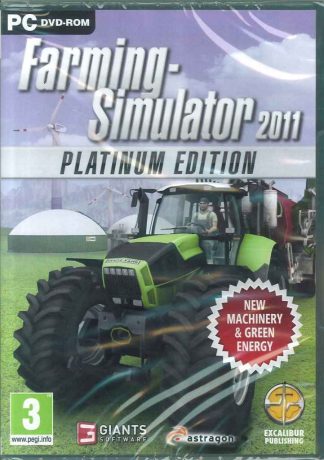 Farming Simulator 2011 Platinum Edition, Livestock or Crop Farmer, PC Sim Game
