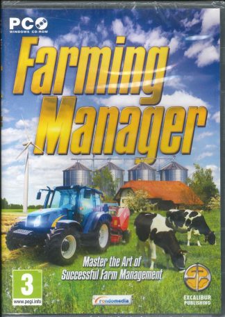 Farming Manager, Rear Dairy Cattle, Invest in Tractors, Farmer, Farm PC Sim Game