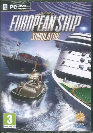 European Ship Simulator, 6 Ports, Ferry Tugboat Speed Boat, PC & MAC Sim Game