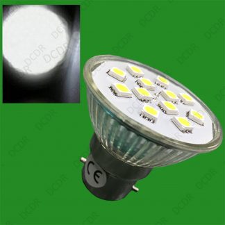 1x 3W BC B22 Epistar SMD 5050 LED Spot Light Bulbs 6500K Daylight White Lamps